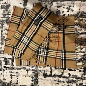 Cashmere Checkered like Burberry Scarf